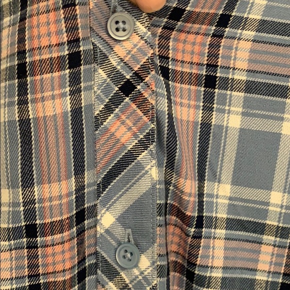 Joie Soft Plaid Top - Picture 9 of 10